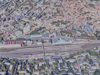 Vilnius City, Lithuania (2023) 3D Model