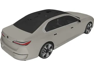 BMW i7 (2024) 3D Model