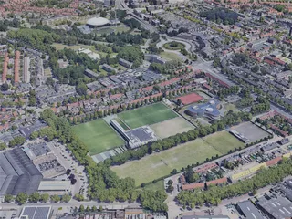 Eindhoven City, Netherlands (2022) 3D Model