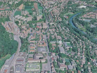 Bern City, Switzerland (2023) 3D Model