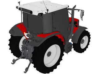 Massey Ferguson MF 4700 M 3D Model