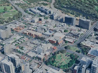 Adelaide City, Australia (2023) 3D Model