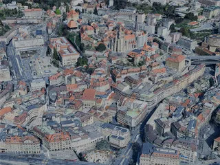 Lausanne City, Switzerland (2024) 3D Model