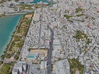 Naha City, Japan (2023) 3D Model