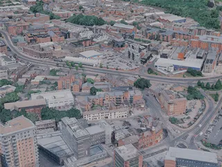 Sheffield City, UK (2023) 3D Model