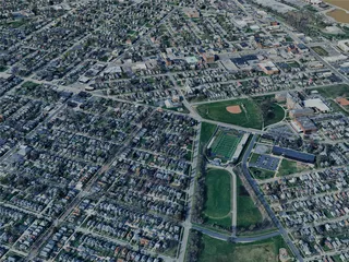 Toledo City, OH, USA (2024) 3D Model