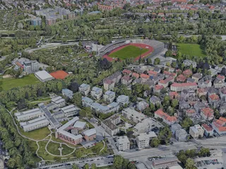 Augsburg City, Germany (2023) 3D Model