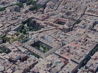 Granada City, Spain (2023) 3D Model