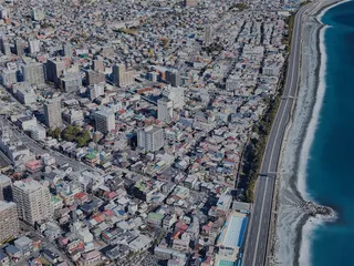 Odawara City, Japan (2023) 3D Model