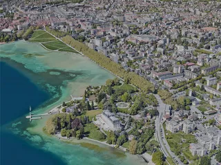 Annecy City, France (2022) 3D Model