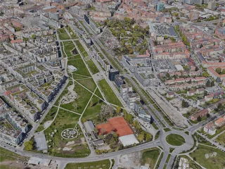 Karlsruhe City, Germany (2022) 3D Model