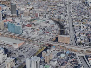 Toyama City, Japan (2023) 3D Model