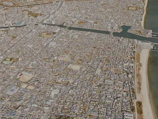 Tsu City, Japan (2023) 3D Model