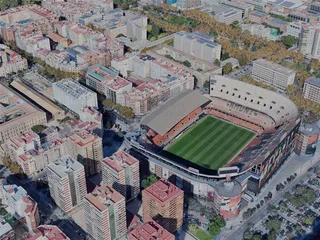 Valencia City, Spain (2024) 3D Model