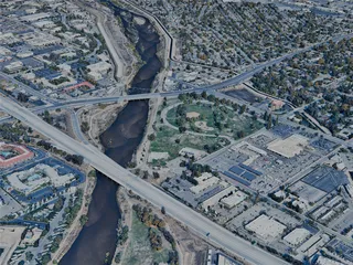 Bakersfield City, USA (2024) 3D Model