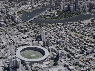 Brisbane City, Australia (2023) 3D Model