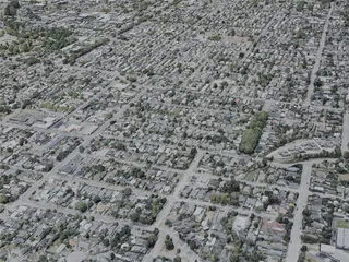 Christchurch City, New Zealand (2023) 3D Model