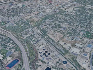 Colorado Springs City, USA (2024) 3D Model