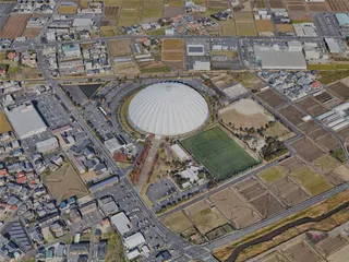 Izumo City, Japan (2024) 3D Model