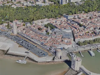 La Rochelle City, France (2022) 3D Model