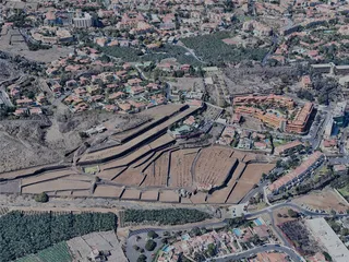 Puerto de la Cruz City, Spain (2024) 3D Model