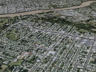 Rockhampton City, Australia (2022) 3D Model