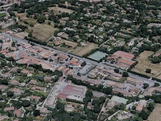 Saint-Tropez City, France (2022) 3D Model