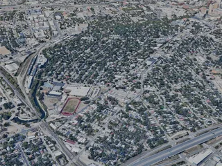 San Antonio City, USA (2024) 3D Model