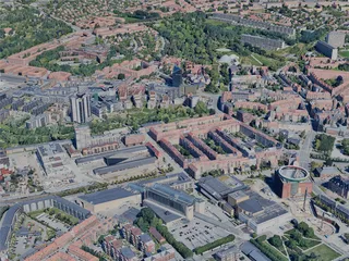 Aarhus City, Denmark (2023) 3D Model