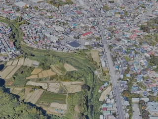 Aizuwakamatsu City, Japan (2024) 3D Model