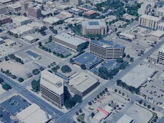 Amarillo City, USA (2023) 3D Model