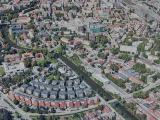 Ljubljana City, Slovenia (2023) 3D Model