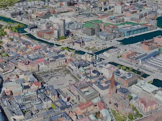 Malmo City, Sweden (2023) 3D Model