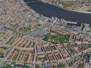 Aalborg City, Denmark (2023) 3D Model