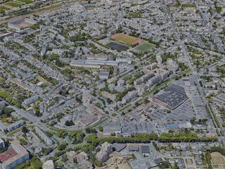 Angers City, France (2022) 3D Model