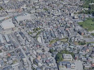 Hikone City, Japan (2023) 3D Model