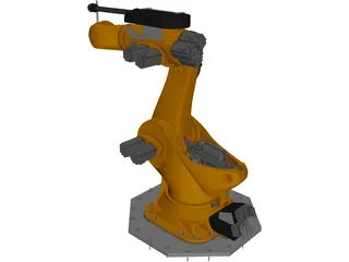 Kuka KR1000 Titan 3D Model