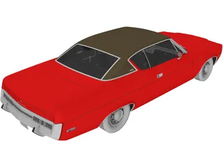 AMC Matador Coupe (1972) 3D Model