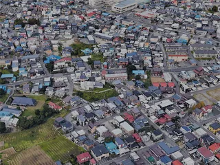 Aomori City, Japan (2023) 3D Model