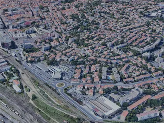 Beziers City, France (2022) 3D Model