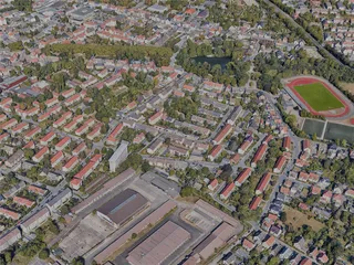 Bielefeld City, Germany (2023) 3D Model