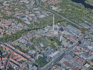 Braunschweig City, Germany (2022) 3D Model