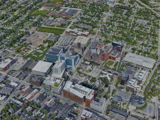 Buffalo City, NY, USA (2022) 3D Model