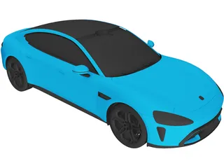 Xiaomi SU7 3D Model