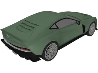 Aston Martin Valour (2023) 3D Model