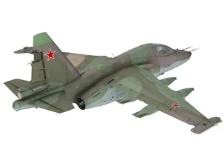 Sukhoi Su-25 Frogfoot 3D Model