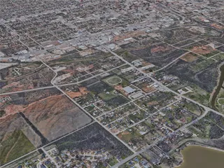 Abilene City, TX, USA (2023) 3D Model