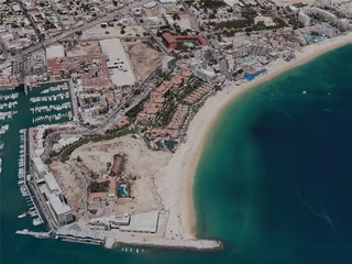 Cabo San Lucas City, Mexico (2023) 3D Model