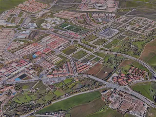 Caceres City, Spain (2023) 3D Model