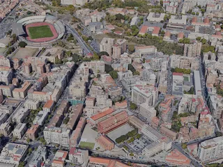 Catania City, Italy (2023) 3D Model